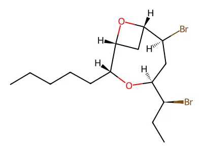 Hexahydrolaureatin structure