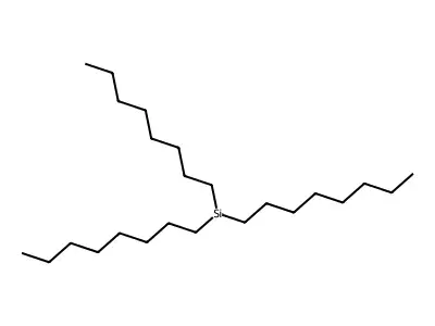 Trioctylsilane, 95% structure