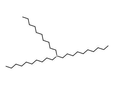 Tris-decylsilane structure