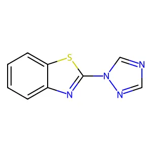 2-(1,2,4-Triazol-1-yl)-1,3-benzothiazole structure