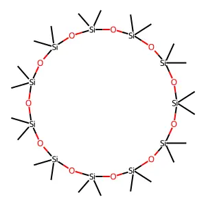 Cycloundecasiloxane, docosamethyl- structure