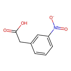 3-Nitrophenylacetic acid structure