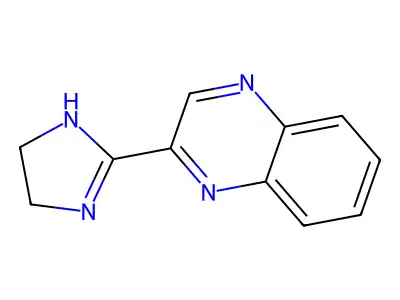2-(4,5-dihydro-1H-imidazol-2-yl)quinoxaline structure