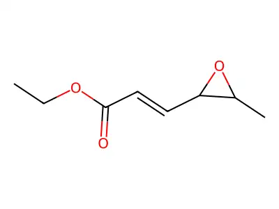 Ethyl 3-(3-methyloxiran-2-yl)prop-2-enoate structure