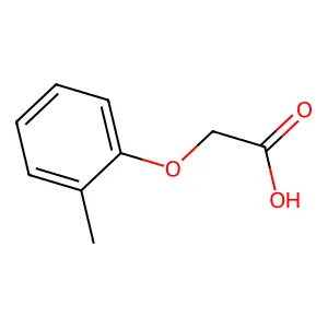 2-(2-甲基苯氧基)乙酸 structure