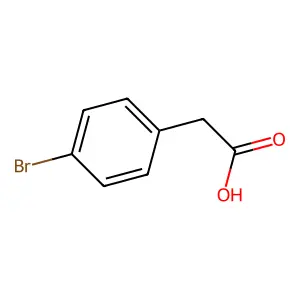 4-溴苯乙酸 structure