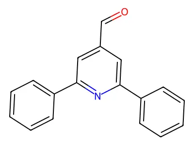 2,6-Diphenylpyridine-4-carbaldehyde structure