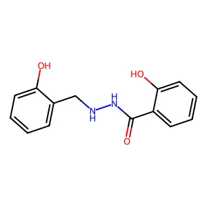 2-羟基-N'-(2-羟基苄基)苯甲酰肼 structure