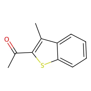 2-Acetyl-3-methylbenzo[b]thiophene structure