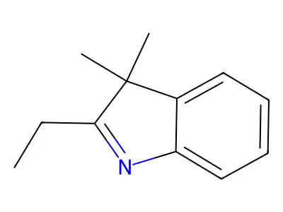 2-Ethyl-3,3-dimethyl-3H-indole structure