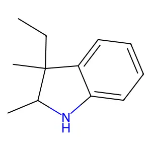 3-Ethyl-2,3-dimethylindoline structure
