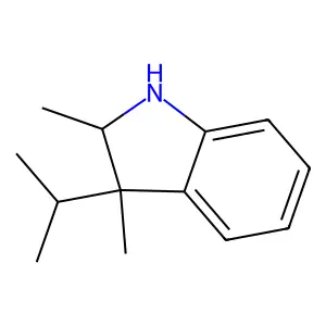 2,3-Dimethyl-3-propan-2-yl-1,2-dihydroindole structure