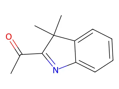 1-(3,3-Dimethylindol-2-yl)ethanone structure