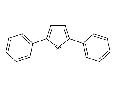 2,5-Diphenylselenophene structure
