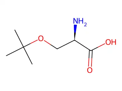 N-tert-Butylserine structure