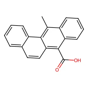 12-Methylbenz[a]anthracene-7-carboxylic acid structure