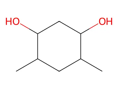 4,6-Dimethylcyclohexane-1,3-diol structure