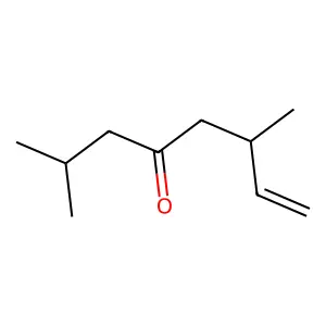 2,6-Dimethyloct-7-en-4-one structure