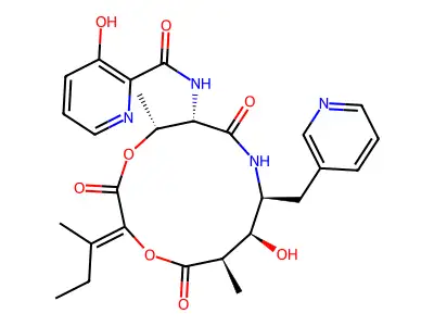 Pyridomycin structure