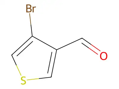 4-Bromothiophene-3-carboxaldehyde structure
