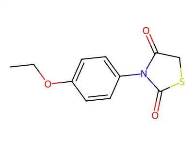3-(4-Ethoxyphenyl)-1,3-thiazolidine-2,4-dione structure