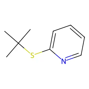 2-(Tert-butylthio)pyridine structure