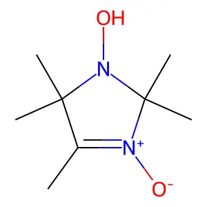2,2,4,5,5-五甲基-1-咪唑烷-3-醇-3-氧化物 structure