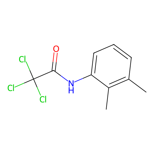 2,2,2-trichloro-N-(2,3-dimethylphenyl)acetamide structure