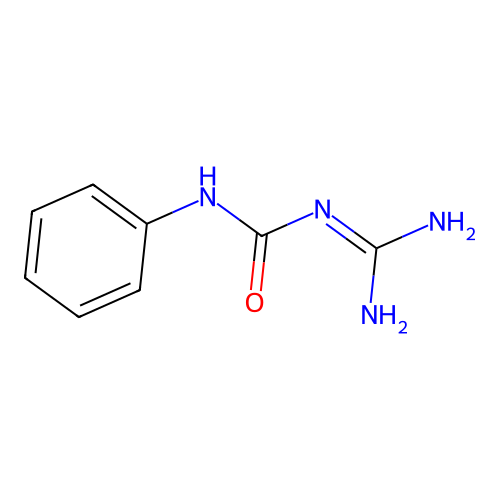 1-(Diaminomethylidene)-3-phenylurea structure