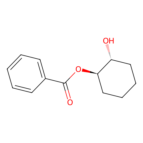 2-Hydroxycyclohexyl benzoate structure