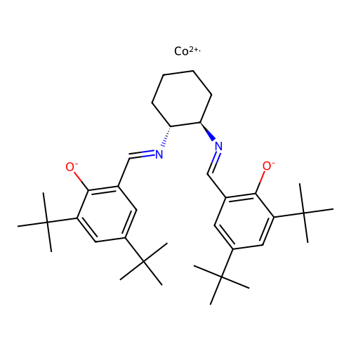 C36H52CoN2O2 structure
