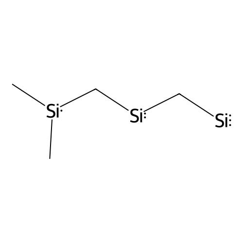 Dimethyl([(silylmethyl)silyl]methyl)silane structure