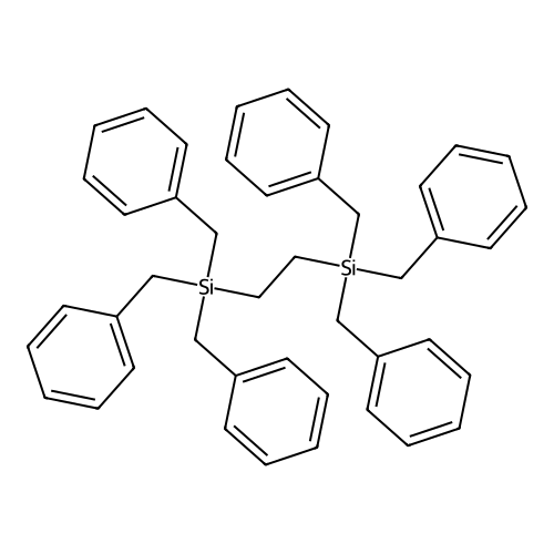 Ethylenebis(tribenzylsilane) structure