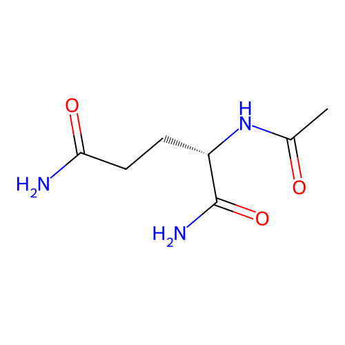 (S)-2-Acetamidopentanediamide structure