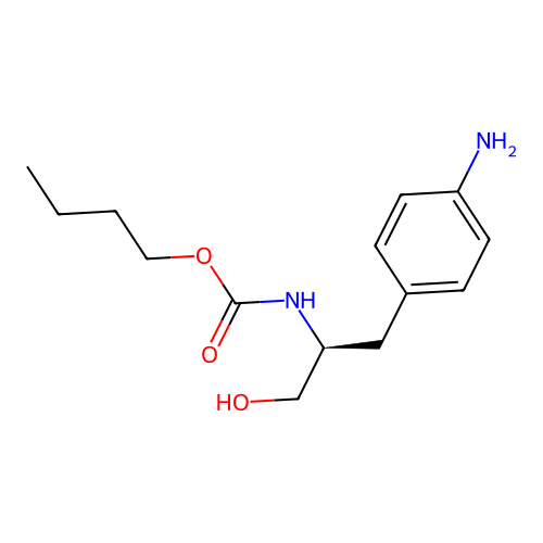 (S)-N-(Butoxycarbonyl)-4-aminophenylalaninol structure