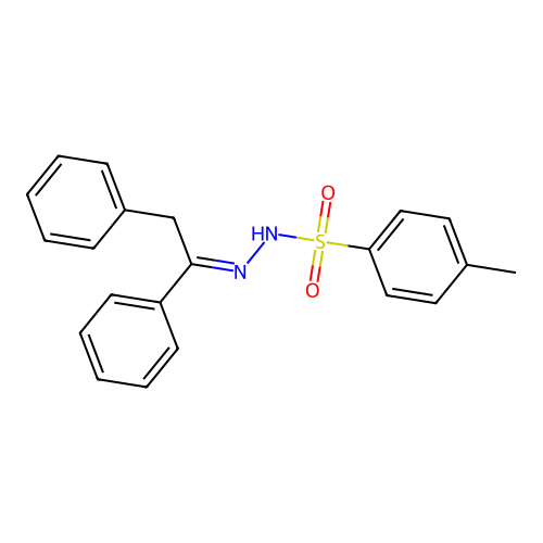 N'-(1,2-Diphenylethylidene)-4-methylbenzenesulfonohydrazide structure