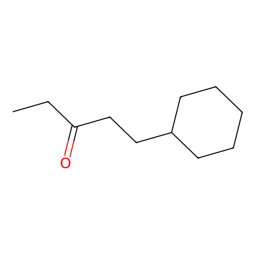 1-Cyclohexylpentan-3-one structure