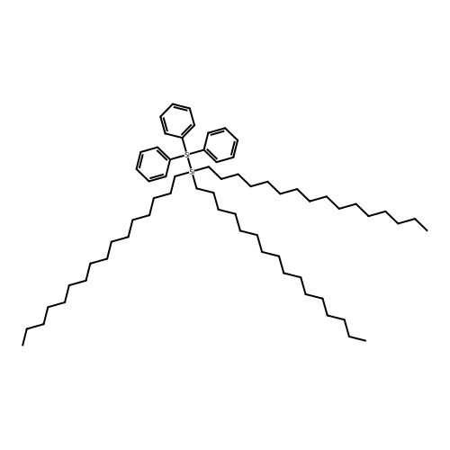 1,1,1-Trihexadecyl-2,2,2-triphenyldisilane structure