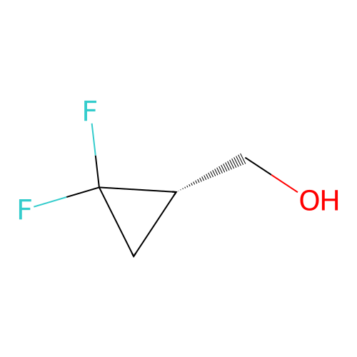 [(1S)-2,2-difluorocyclopropyl]methanol structure
