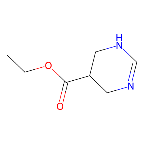 1,4,5,6-Tetrahydro-pyrimidine-5-carboxylic acid ethyl ester; hydrochloride structure