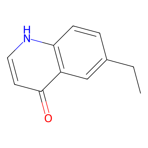 6-Ethyl-4-quinolinol structure
