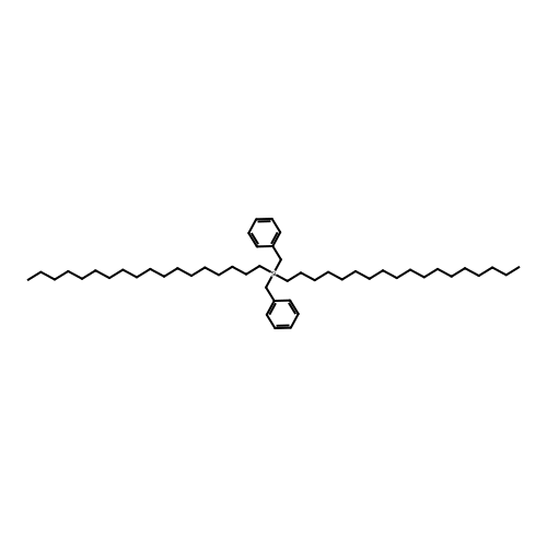 Dibenzyl(dioctadecyl)silane structure