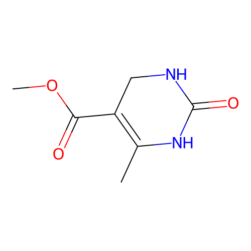 Methyl 6-methyl-2-oxo-1,2,3,4-tetrahydropyrimidine-5-carboxylate structure