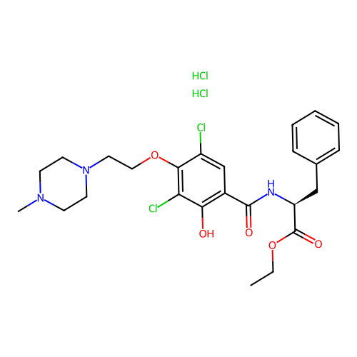 JTE 607 dihydrochloride structure