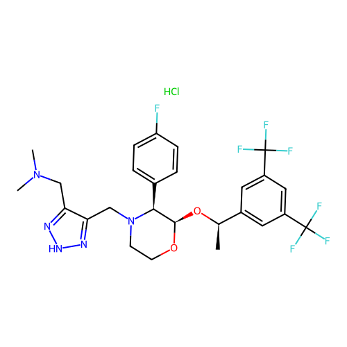 L-760735F hydrochloride structure