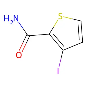 3-Iodo-2-thiophenecarboxamide structure