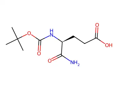 Boc-Glu-NH2 structure