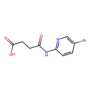 4-((5-溴-2-吡啶基)氨基)-4-氧代丁酸 structure