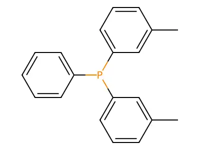 DI-M-Tolylphenylphosphine structure