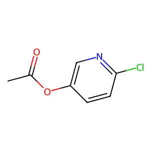 6-Chloropyridin-3-yl acetate structure
